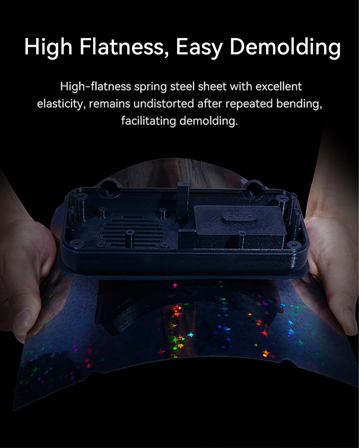 Creality K1 Max Stars Build Plate, Double-Sided Glossy PET + Textured PEI