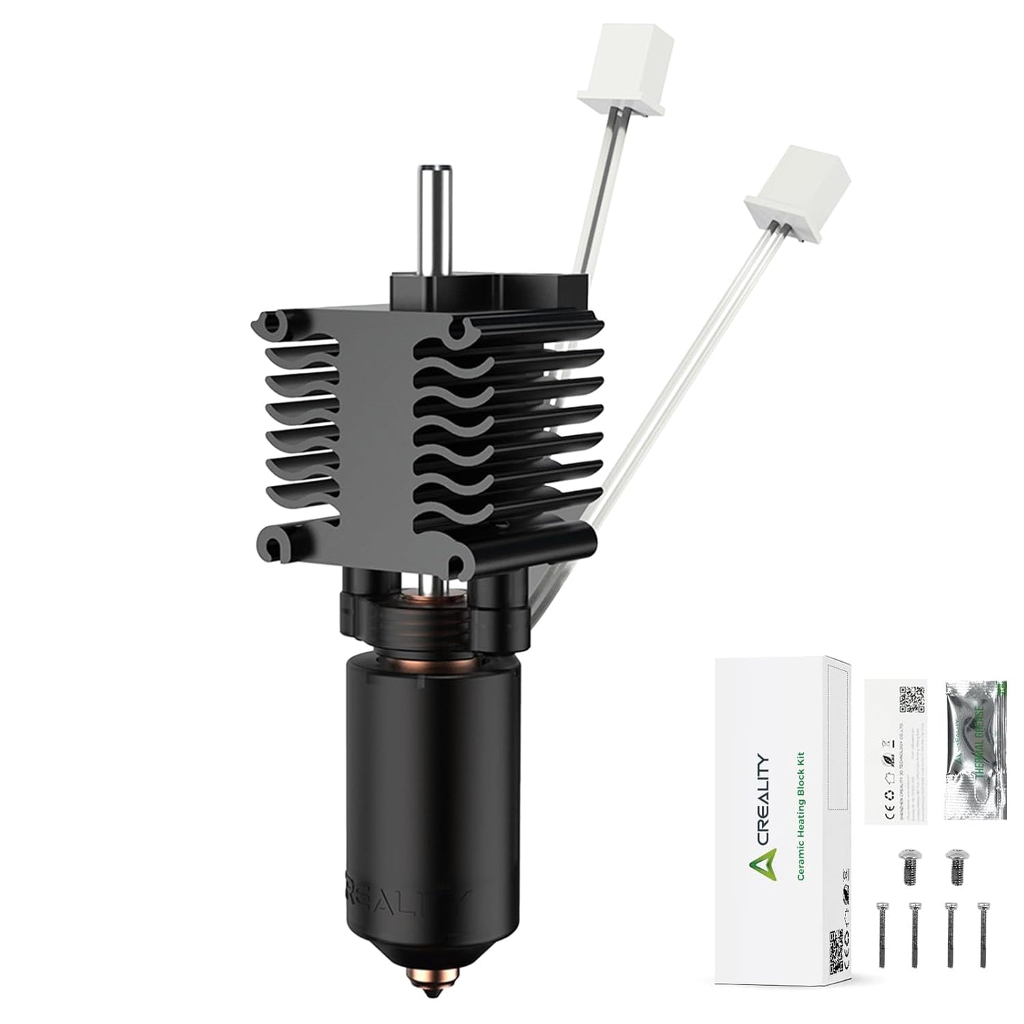 Creality Hi Hotend Kit, Upgrades Ceramic Heating Block Kit, All Metal Unicorn Quick Swap 3D Printer Nozzle