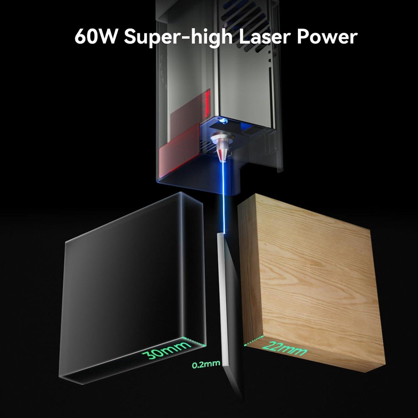 Creality Falcon 2 Pro 60W Laser Engraver Singapore