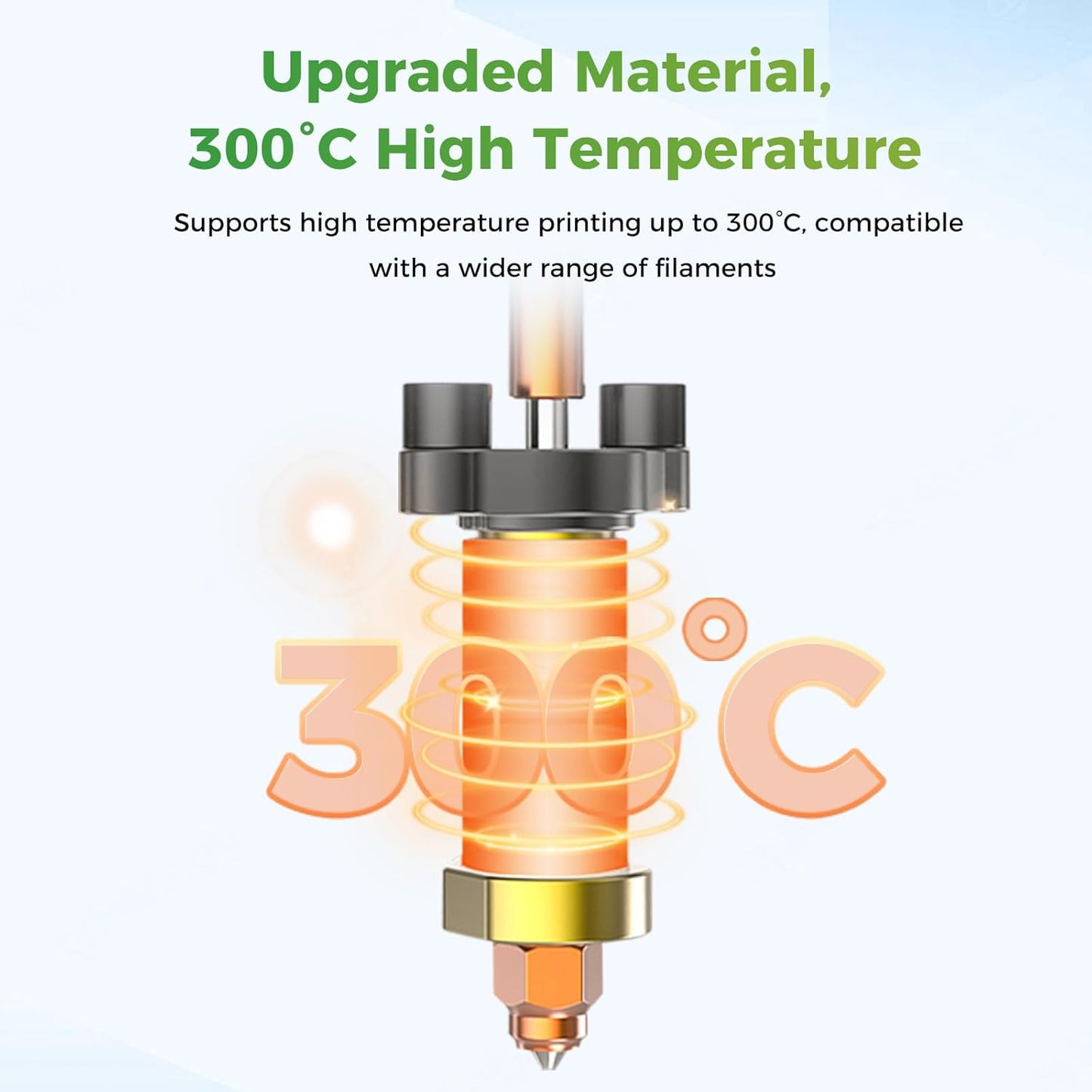 Creality Hi Hotend Kit, Upgrades Ceramic Heating Block Kit, All Metal Unicorn Quick Swap 3D Printer Nozzle