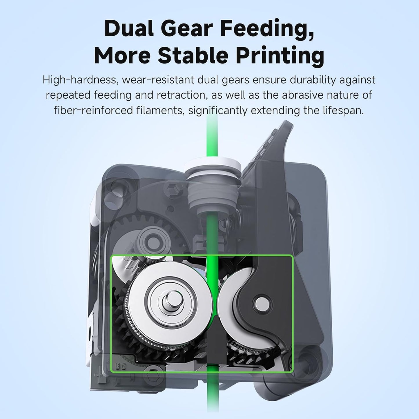 Creality K2 Plus Extruder Kit, Direct Extrusion Kit, Dual Gear Drive Singapore