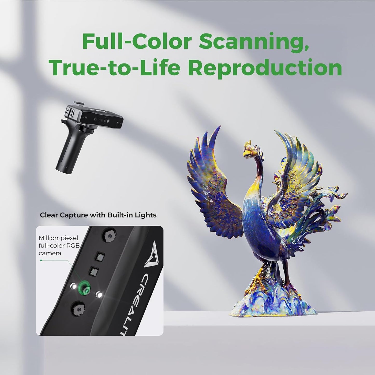 Creality 3D Scanner Otter Lite, Handheld Wireless Scanner Singapore