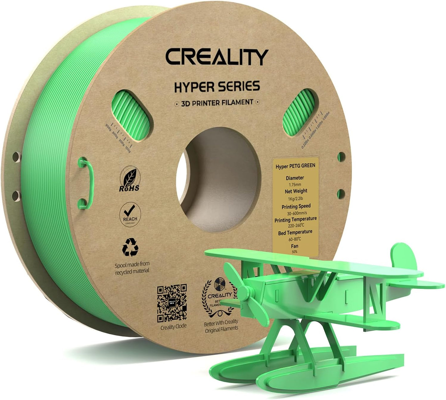 Creality Hyper PETG Filament 1.75mm Singapore
