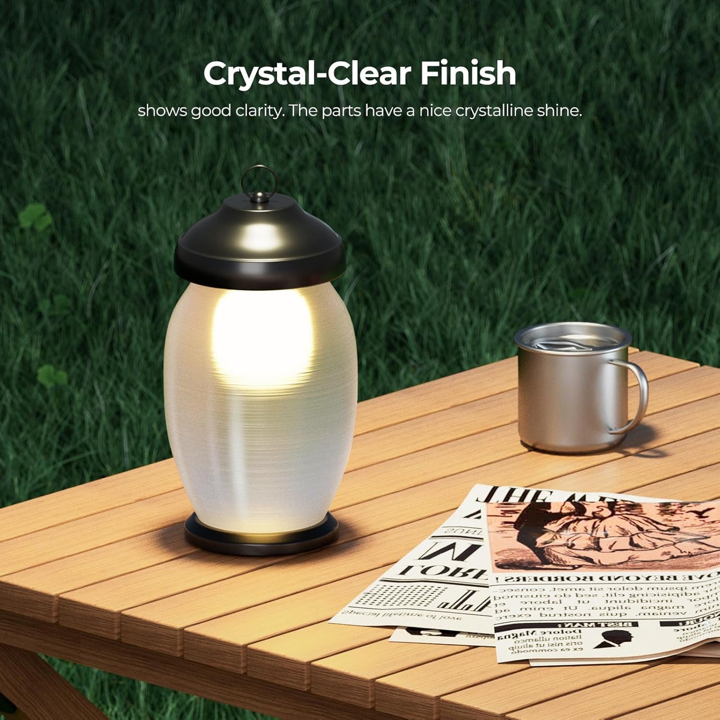 Creality Hyper PC Filament Transparent 1kg 1.75mm Singapore