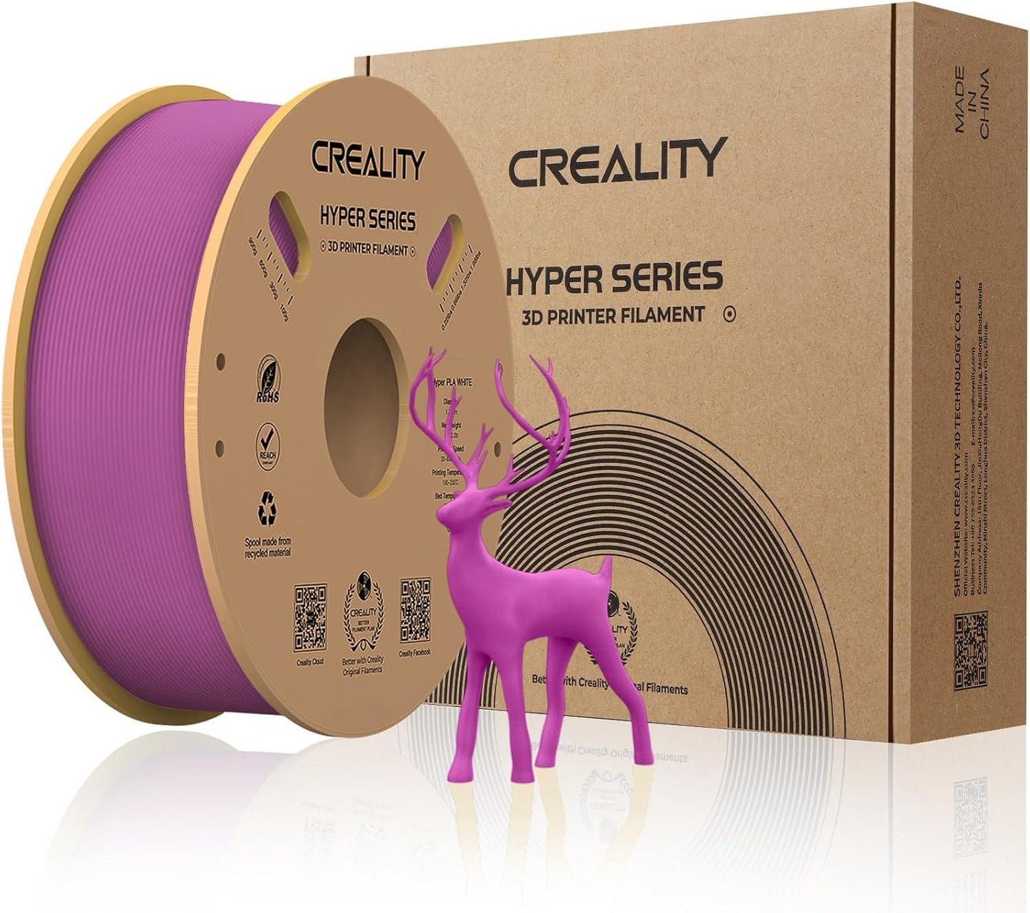Creality Hyper PLA, 1.75mm High Speed printing filament Singapore