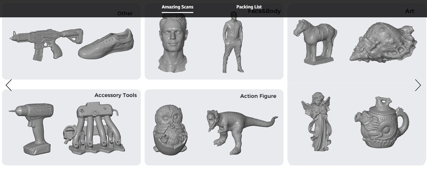 Creality 3D Scanner Otter Lite, Handheld Wireless Scanner Singapore