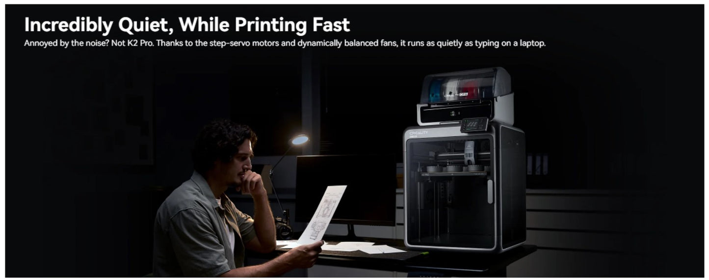 Creality K2 Pro Combo 3D Printer 600mm/s Multi Color Printing Smart Auto Leveling Singapore