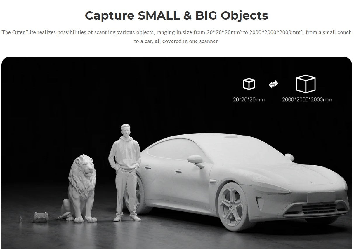 Creality 3D Scanner Otter Lite, Handheld Wireless Scanner Singapore