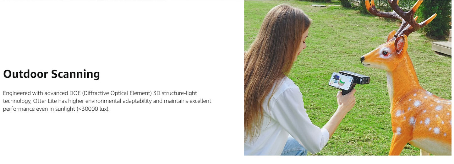 Creality 3D Scanner Otter Lite, Handheld Wireless Scanner Singapore