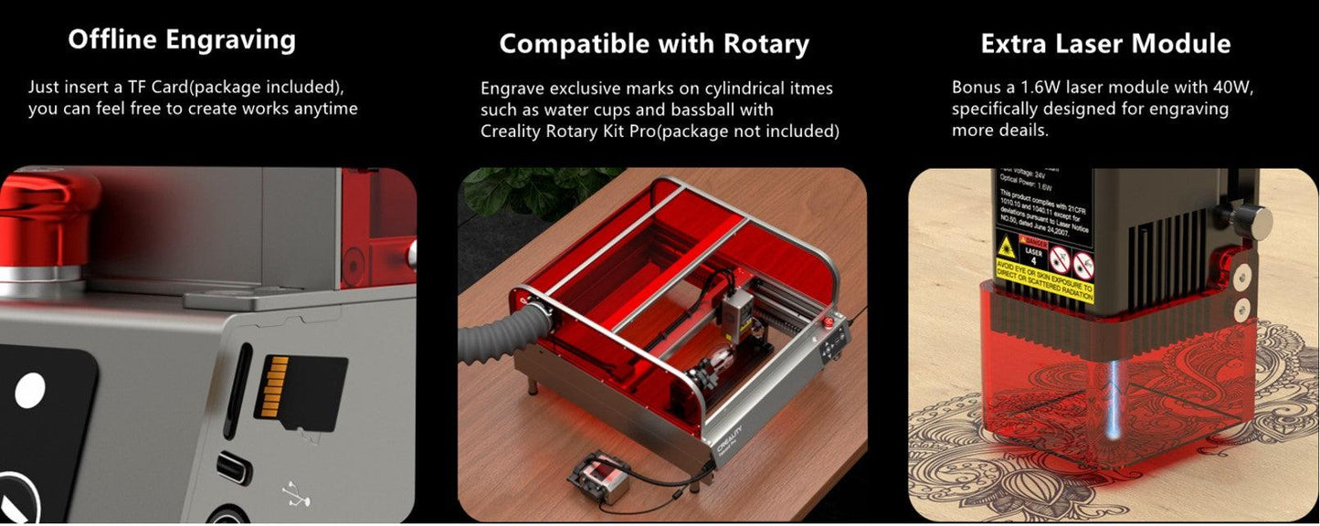 Creality Falcon 2 Pro 60W Laser Engraver Singapore