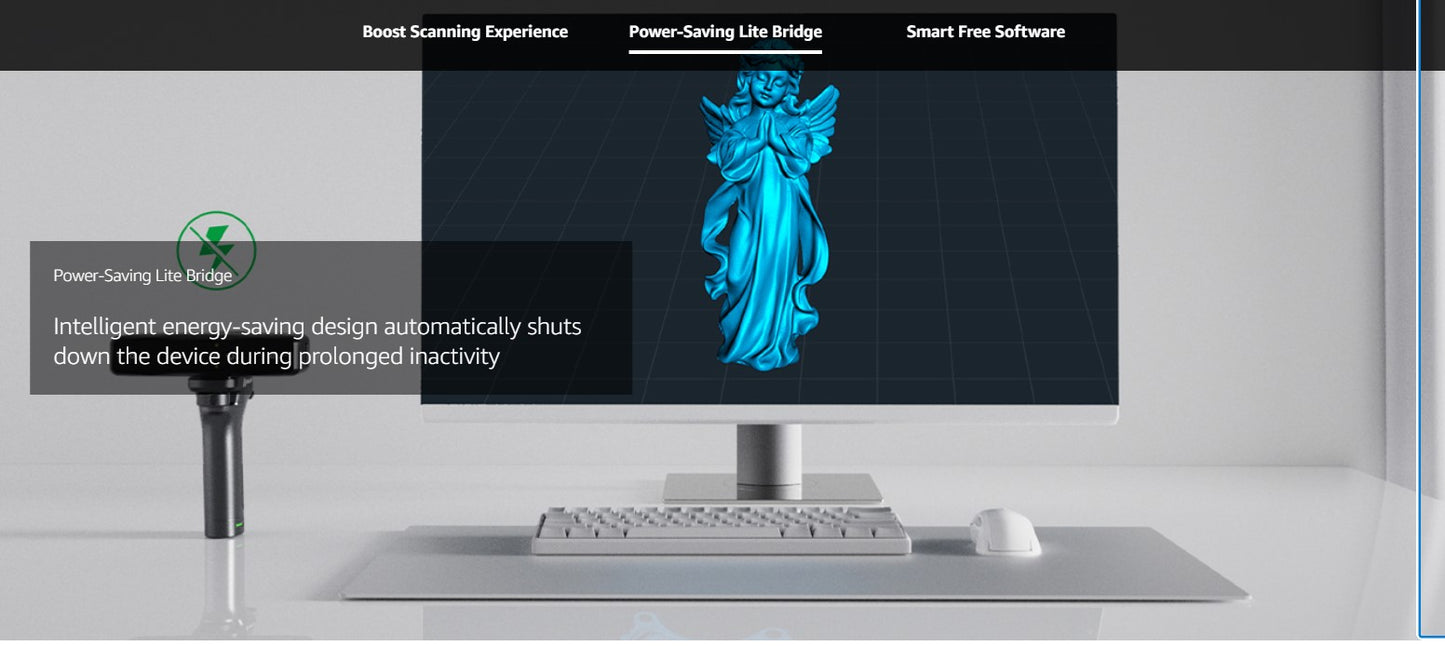Creality 3D Scanner Otter Lite, Handheld Wireless Scanner Singapore