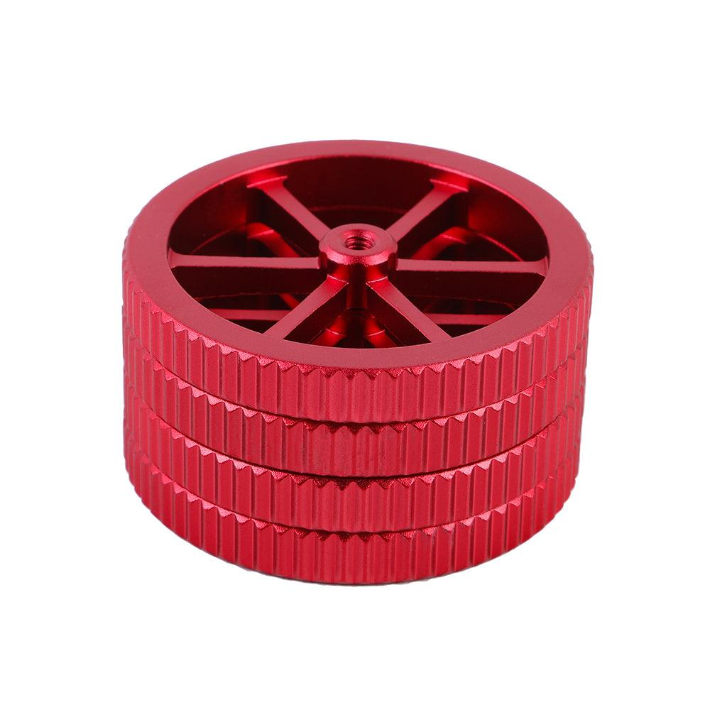 Creality 3D Printer Parts & Accessories 4pcs Upgraded Aluminum Hand Twist Leveling Nut Diameter with 4pcs Heated Bed Spr - Creality Store