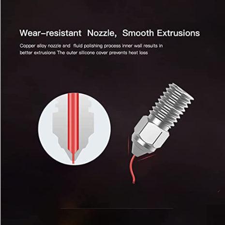 Creality Copper Spider Hotend High Speed Nozzle 0.4mm 0.6mm Non-Stick High Temperature Also Compatible with Ender-7/Ender-5 S1/Ender-3 V3 SE - Creality Store