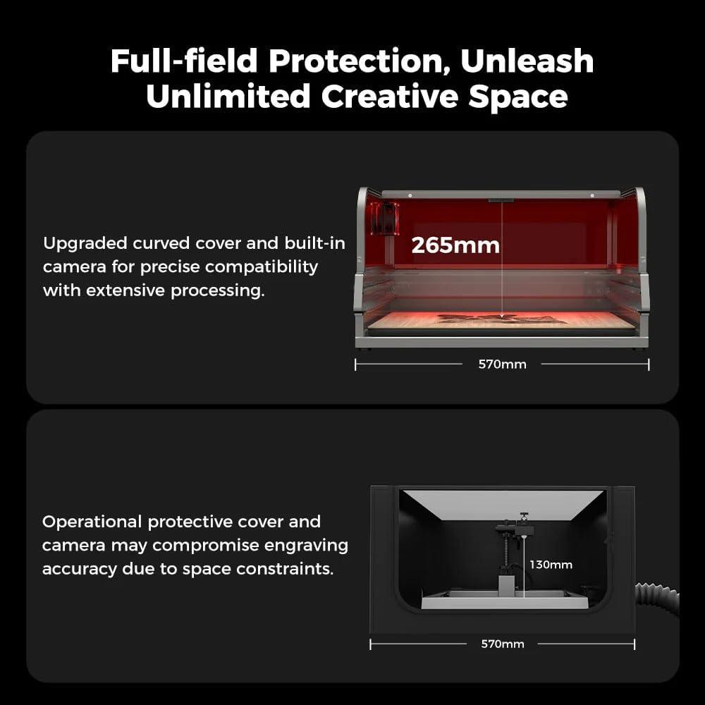 Creality Falcon 2 Pro 40W Enclosed Laser Cutter and Engraver - Creality Store