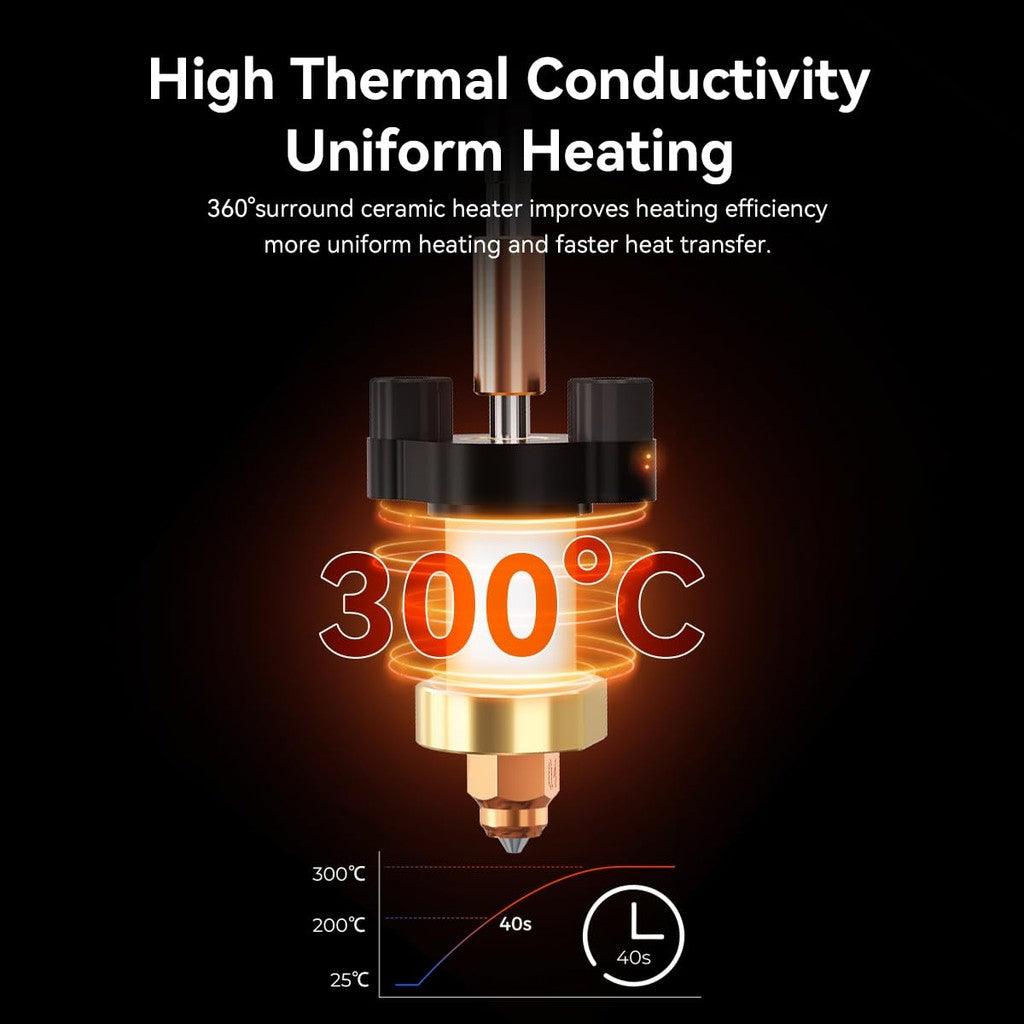 Ender 3 V3 Hotend Kit,Original Ceramic Heating Block Kit 300°C High Temperature Resistance 60W for Ender 3 V3/3 V3 Plus - Creality Store