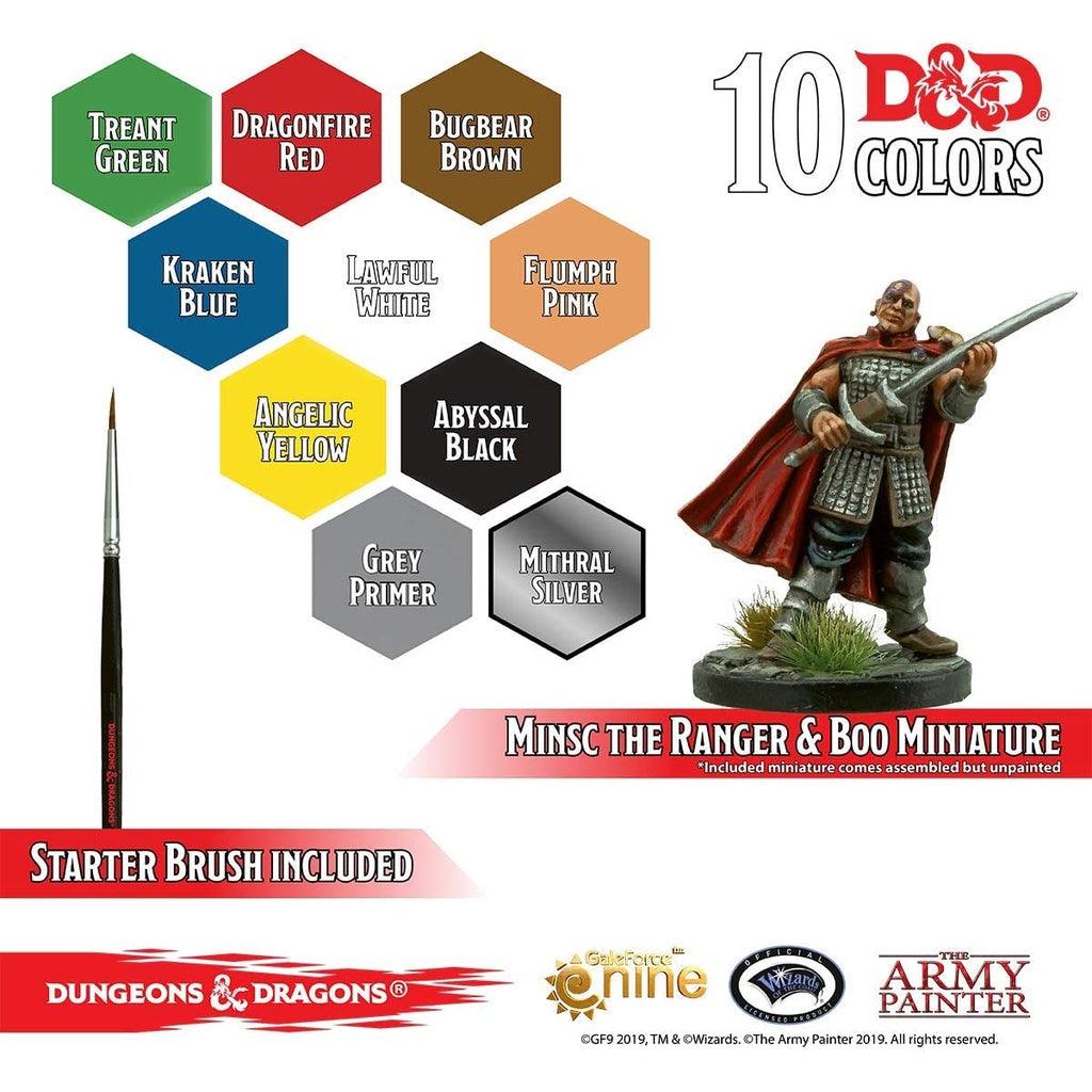 The Army Painter Dungeons and Dragons Official Paint Line Adventurer's Paint Set - Creality Store