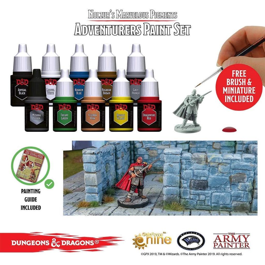 The Army Painter Dungeons and Dragons Official Paint Line Adventurer's Paint Set - Creality Store