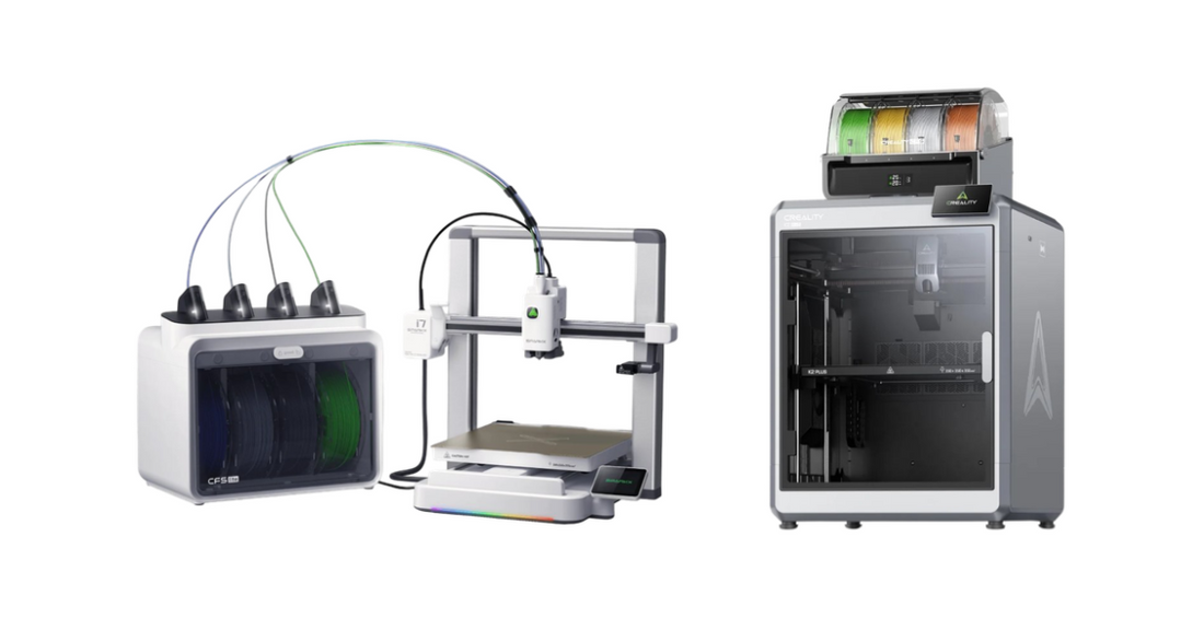 Creality Sparkx i7 vs Creality K2 Plus Combo