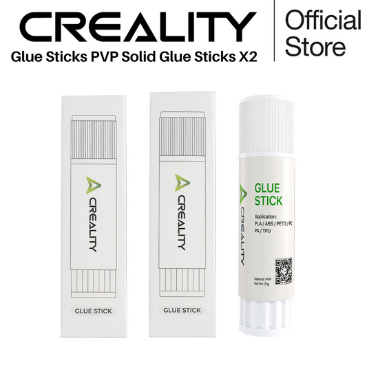 Creality 3D Printer Glue Sticks PVP Solid Glue Sticks for 3D Printer Hot Bed - 2 Piece