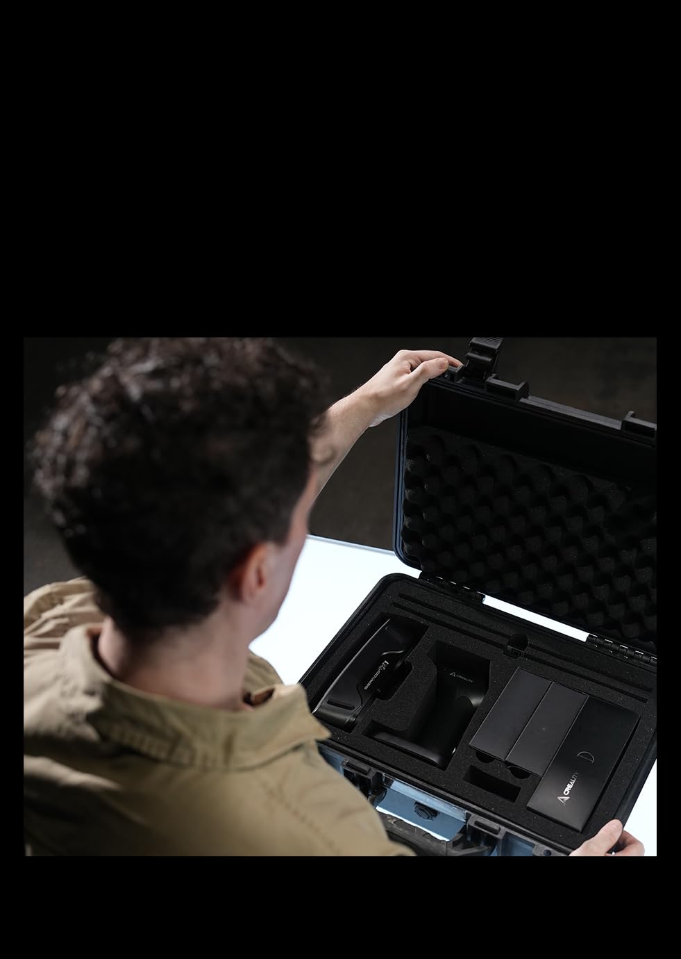 Creality 3D Scanner Sermoon X1, 3D Scanner for 3D Printing with Wireless Scan Bridge, 0.02mm High-Precision, 4-in-1 Multi-Laser & NIR, 90FPS