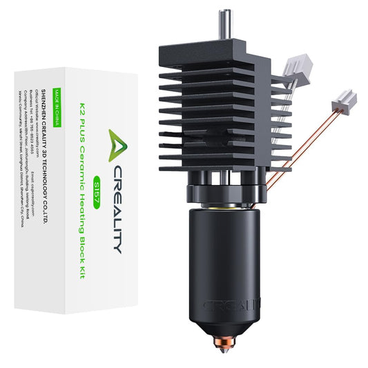 Creality K2 Plus Ceramic Heating Block Kit,  All-Metal Unicorn Quick Swap Nozzle Kit, High Temperature Resistant