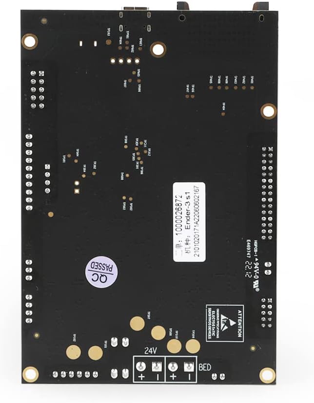 Creality 3D Ender-3 S1 Silent Motherboard 32 Bit Mainboard SD Card Fuse Package with TMC2208 Drivers for Ender 3 S1 3D Printer Part All-Round Heat Dissipation Integrated Drive and Control