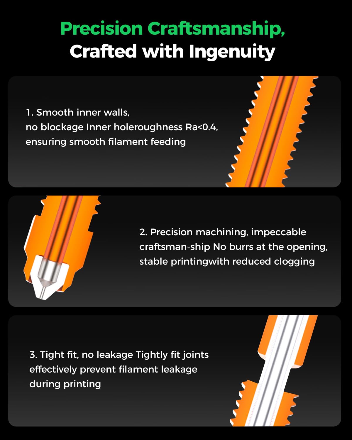 Creality K2 / K2 Pro Ceramic Heating Block Hotend Kit, with Quick-swap Nozzle Kit