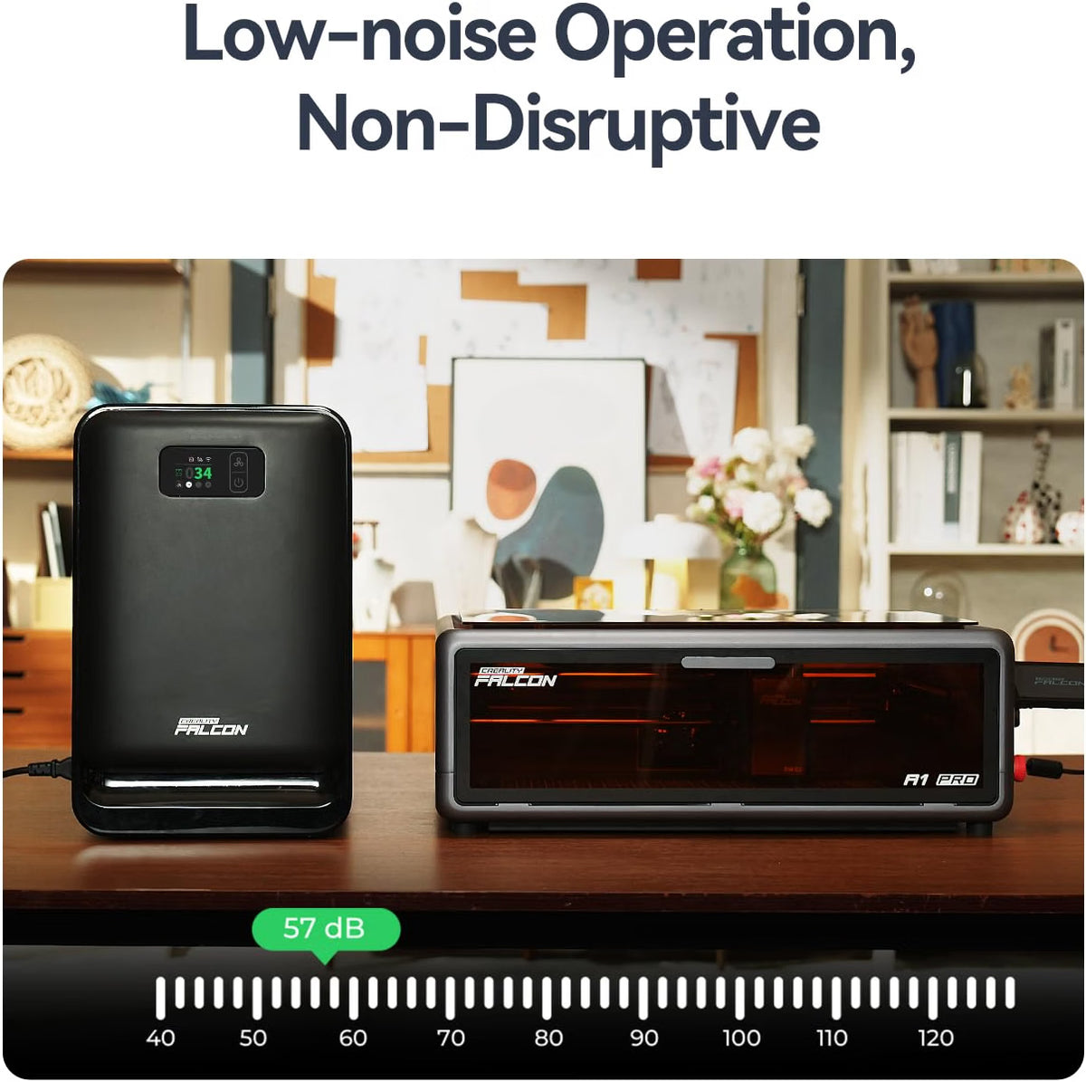 Creality Falcon AP1 Laser Smoke Purifier with WiFi Control, 5-Stage Filtration
