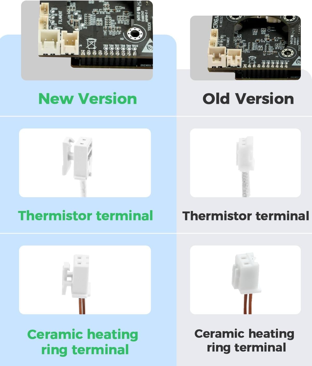 Creality K1 series PCBA Adapter Board Hotend Toolhead PCB Module for K1/K1 Max/K1C/K1 SE Replace Upgrade New Version