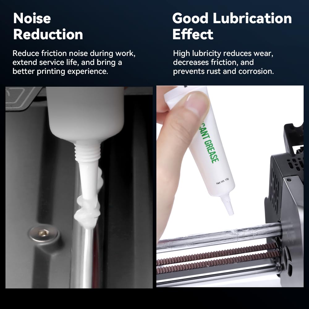 Creality 3D Printer Accessory Pack, 3D Printer Glue Stick + Thermal Grease + Lubricant Grease Maintenance Tools