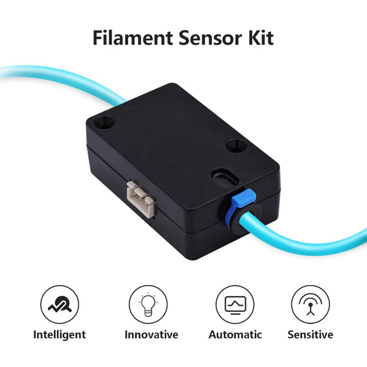 Creality K1C Filament Sensor Kit, 3D Printer Filament Run Out Detector Kit for Ender-5 S1, K1C, K1 Max, Ender-3 V3, Ender-3 V3 Plus, K1 SE , Sermoon D3 / Pro 3D Printers