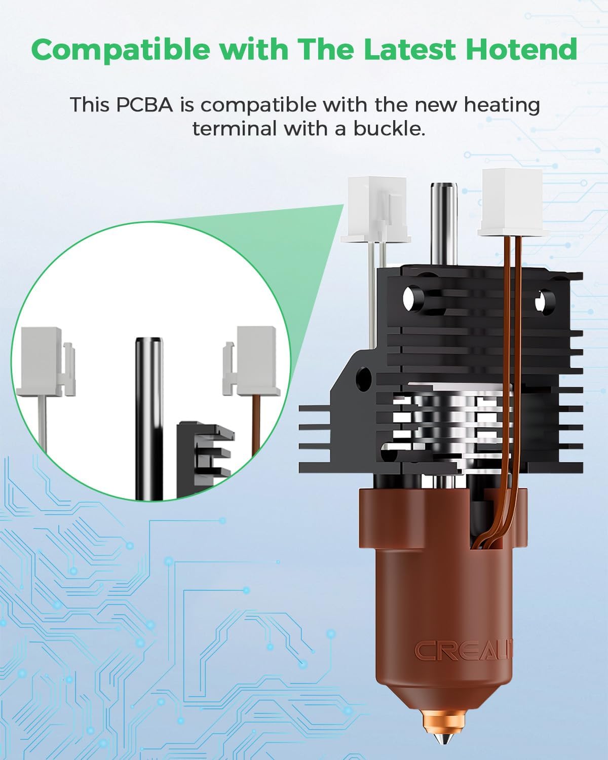 Creality K1 series PCBA Adapter Board Hotend Toolhead PCB Module for K1/K1 Max/K1C/K1 SE Replace Upgrade New Version