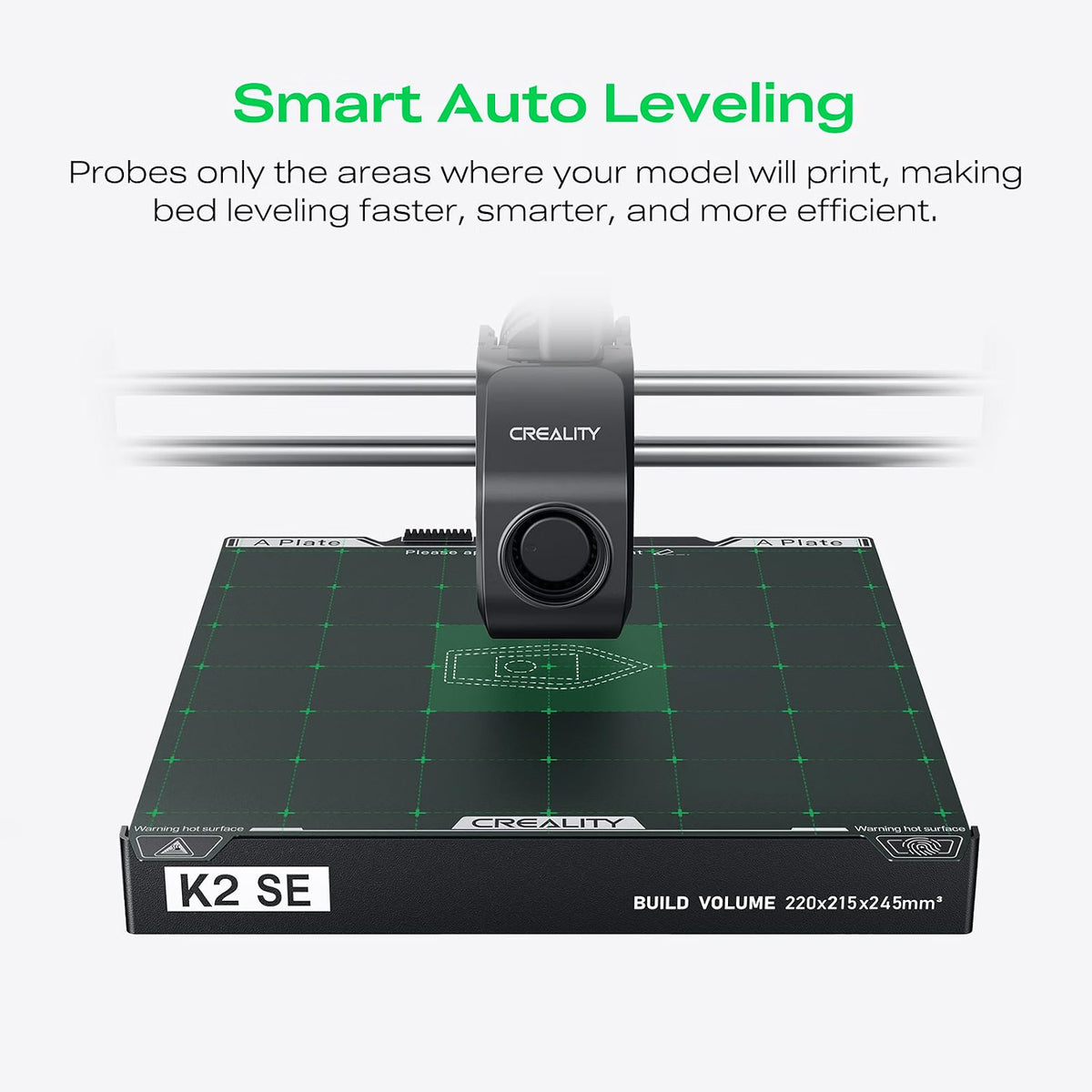 Creality K2 SE 3D Printer, 500mm/s High-Speed Printing