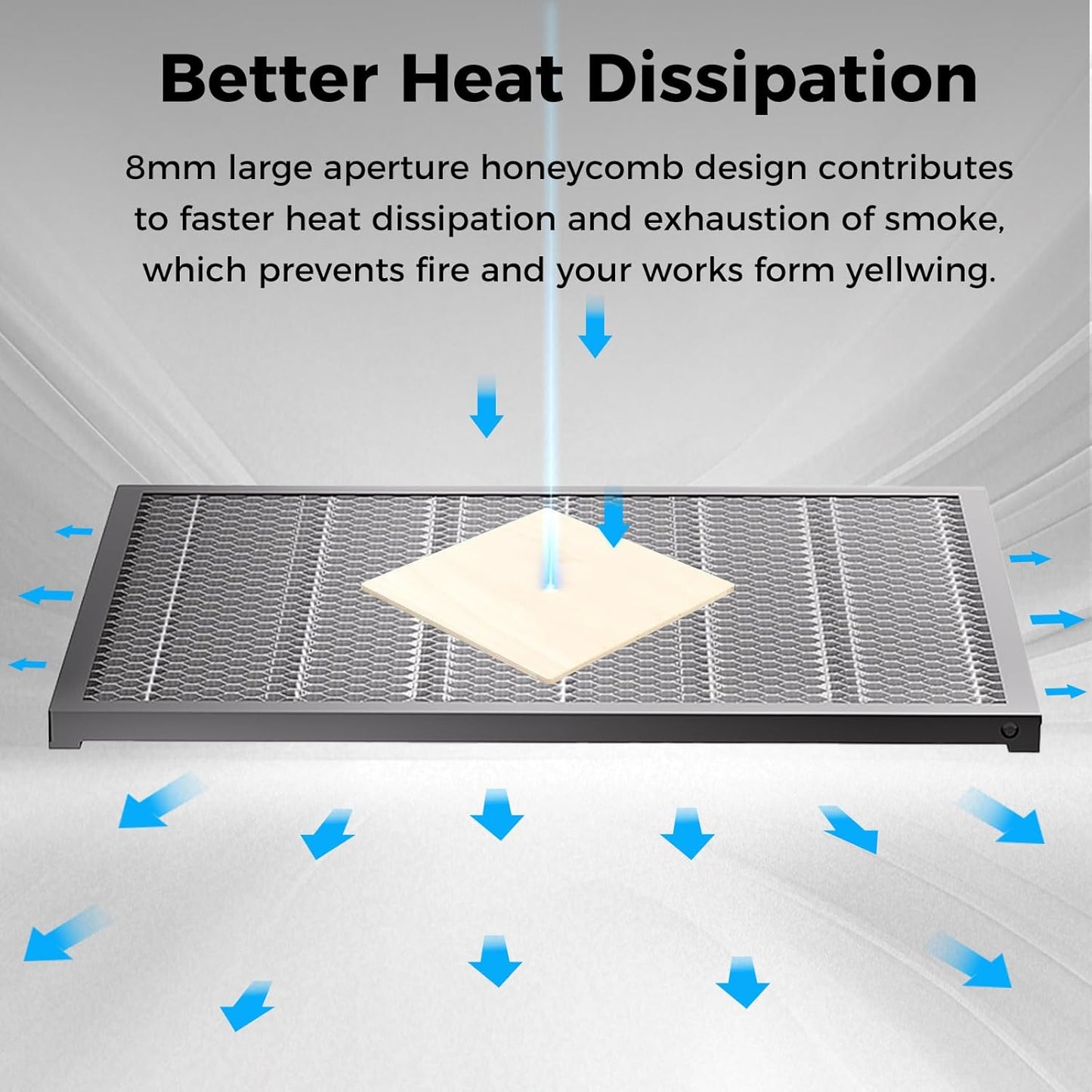 Creality Honeycomb Working Table, 460 * 346mm Honeycomb Working Bed for Falcon A1 / A1 pro