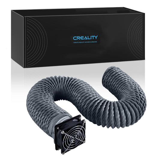 Creality Fume Extraction Kit, High-Efficiency Ventilation Fan, Exhaust Smoke and Dust for 3D Printer & Laser Engraver Enclosure