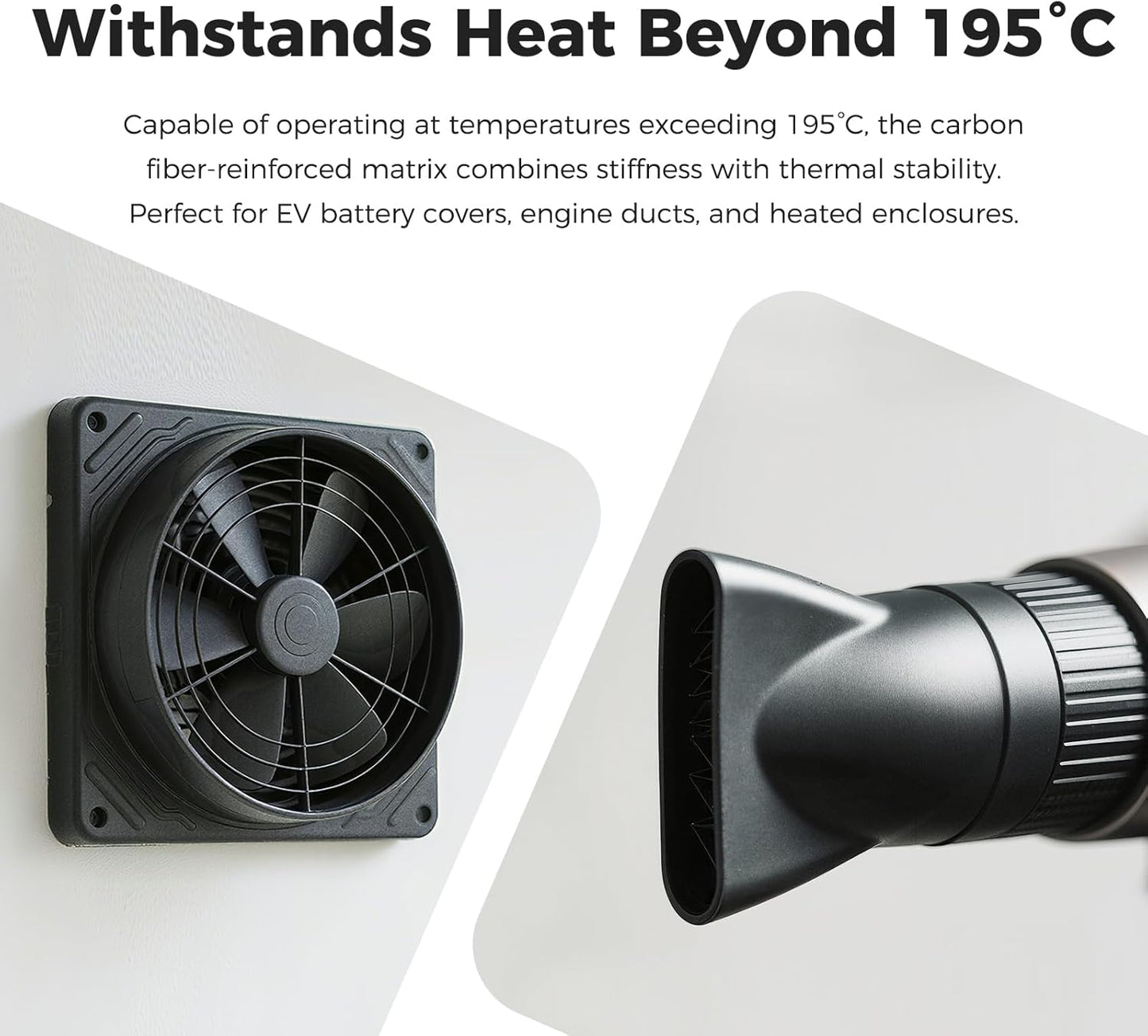 Creality Hyper PAHT-CF 3D Printing Filament 1.75mm, Carbon Fiber Reinforced Nylon High Temp Filament, High-Performance, Corrosion Resistance