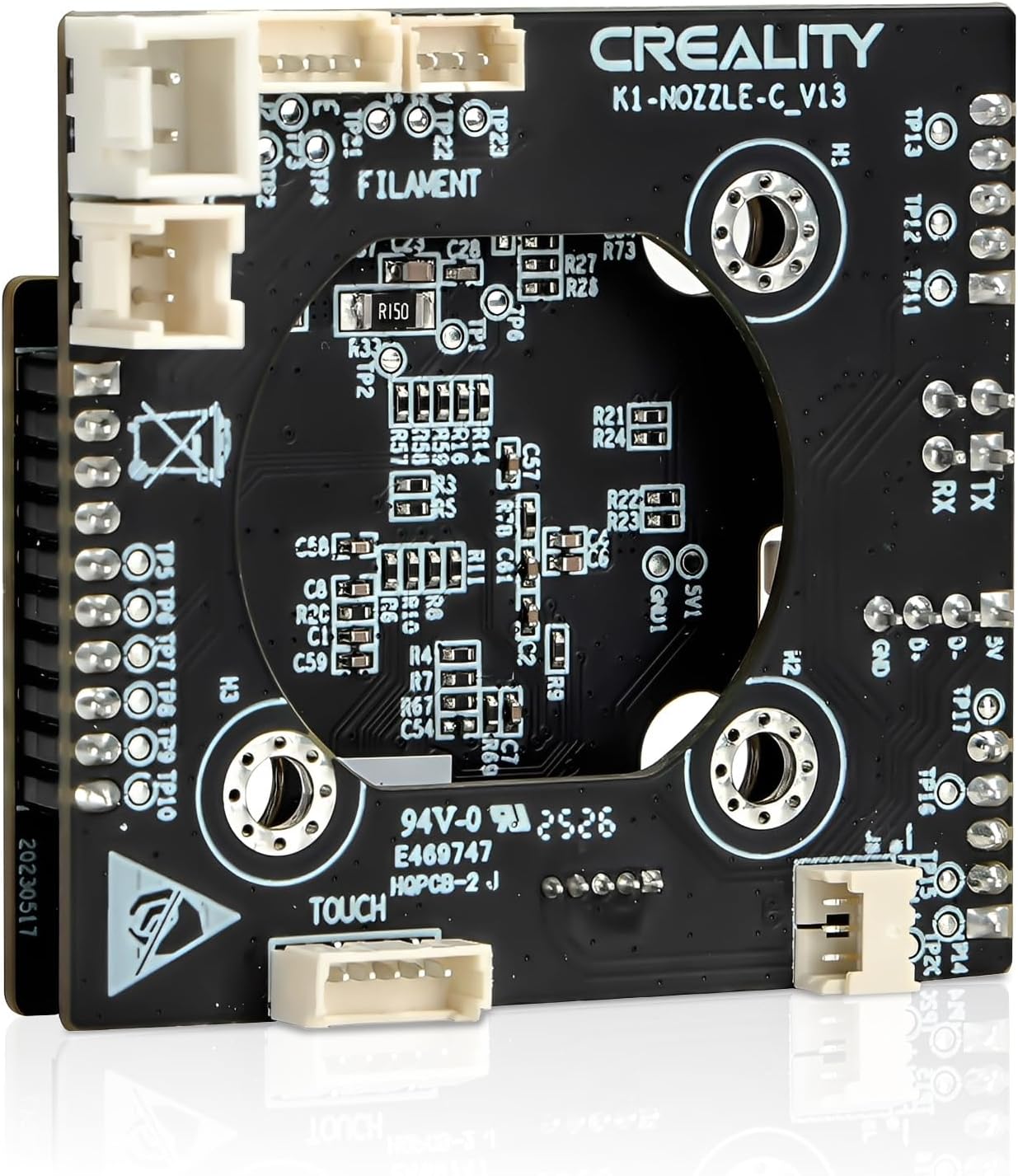 Creality K1 series PCBA Adapter Board Hotend Toolhead PCB Module for K1/K1 Max/K1C/K1 SE Replace Upgrade New Version