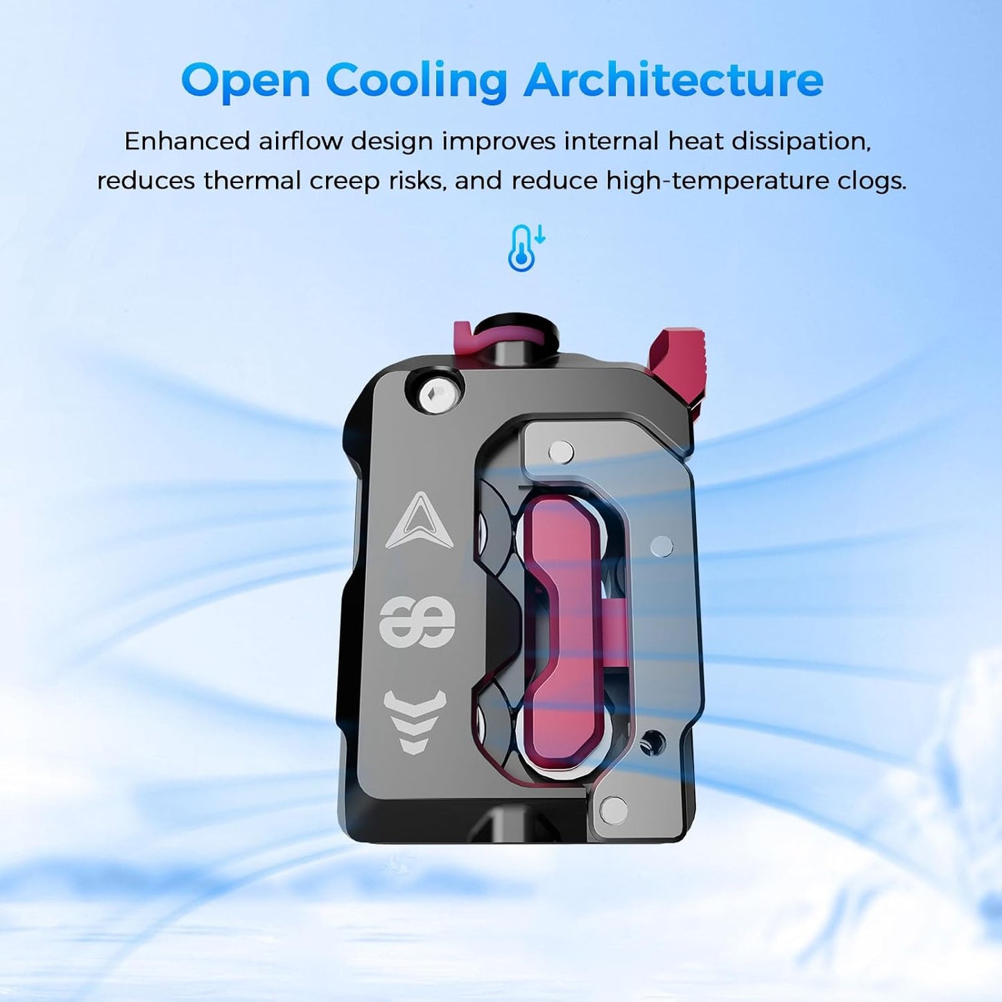 Creality DXC Extruder, K1 SE/K1C/K1/K1 Max Upgrade Extruder Kit with Smart Filament Break Detection, K1 Series Dual Gear Feeding Extrusion