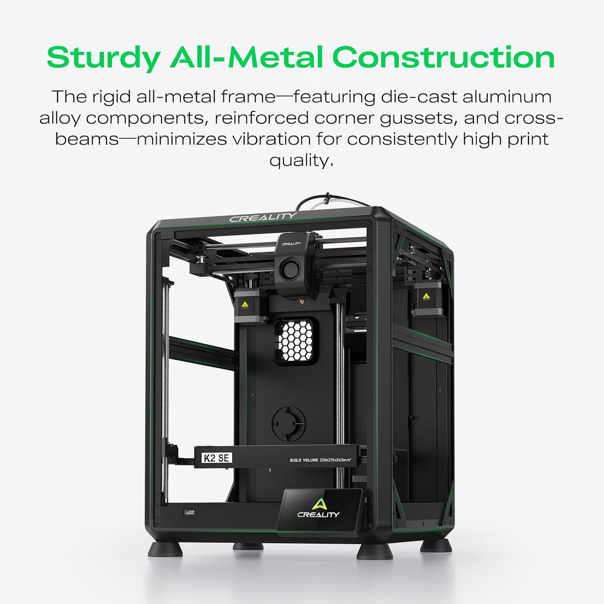 Creality K2 SE 3D Printer, 500mm/s High-Speed Printing