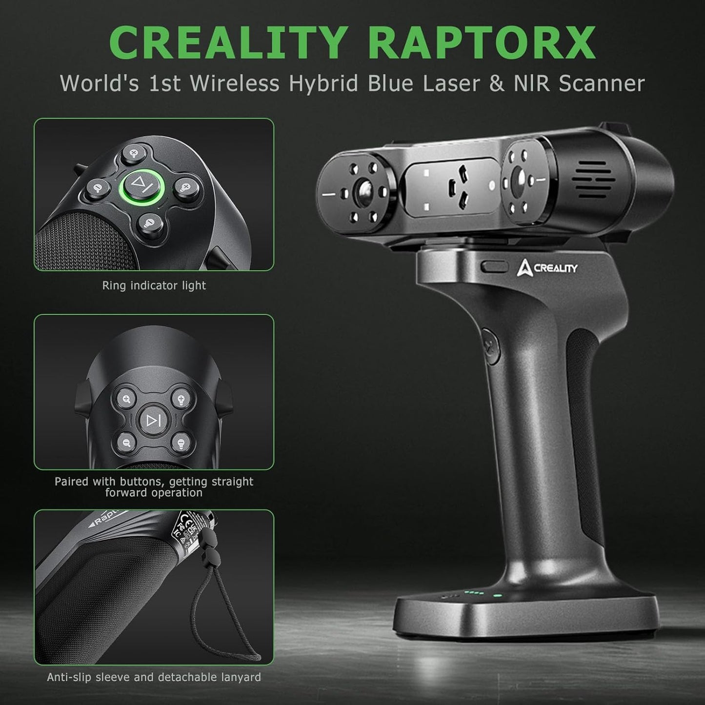 Creality Upgraded Raptor X 3D Scanner