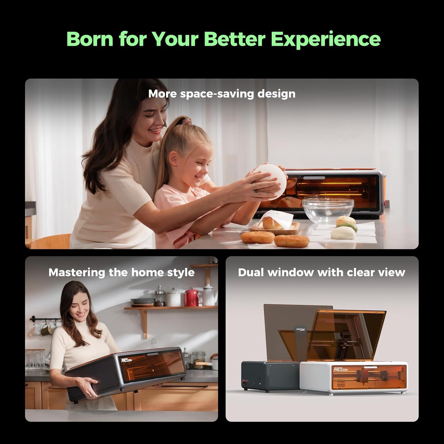Creality Falcon A1 10W Laser Engraver with Air Assist, Pre-Assembled Laser Cutter Singapore