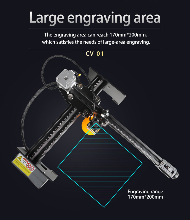 Creality Carving Machine CV-01 Portable Laser Engraver Singapore