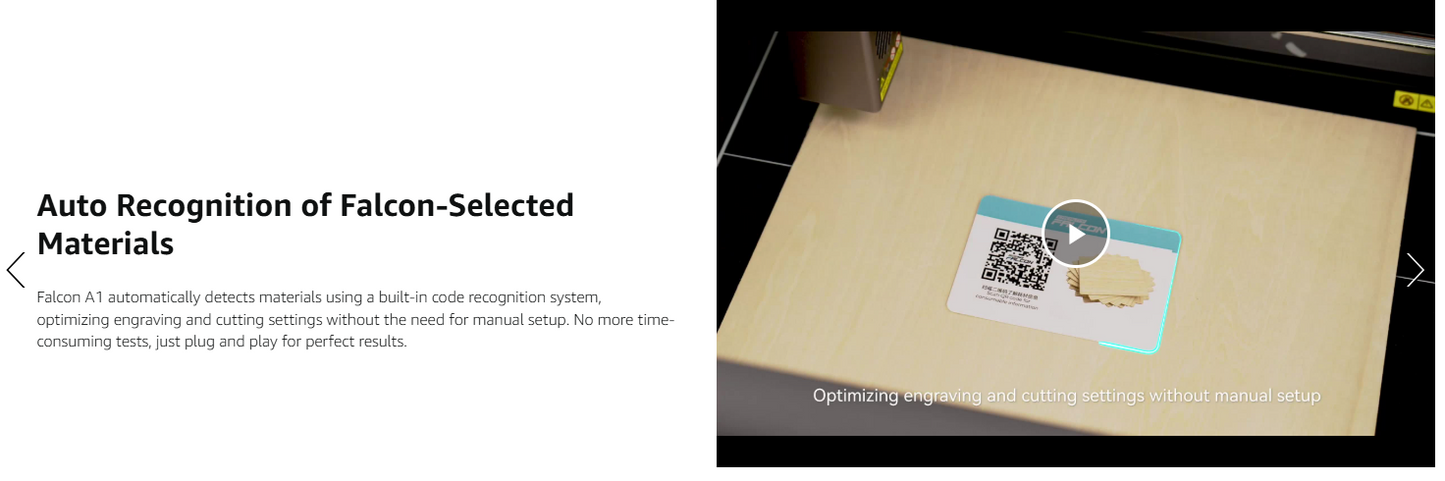 Creality Falcon A1 10W Laser Engraver with Air Assist, Pre-Assembled Laser Cutter Singapore