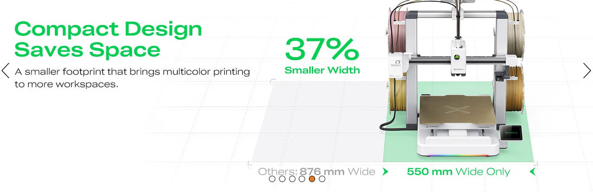Creality SPARKX i7 Nano Combo 3D Printer, Multi Color High Speed Printer