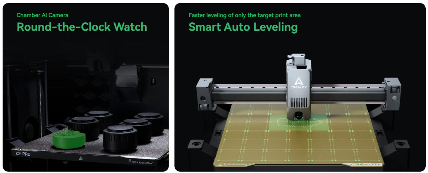 Creality K2 Pro Combo 3D Printer 600mm/s Multi Color Printing Smart Auto Leveling Singapore