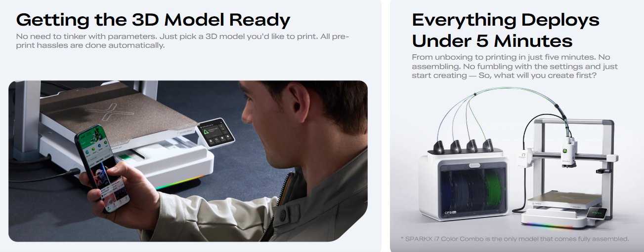 (Pre-Order) Creality SPARKX i7 Combo 3D Printer Singapore