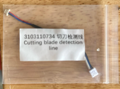 Creality hi cutting blade detection line