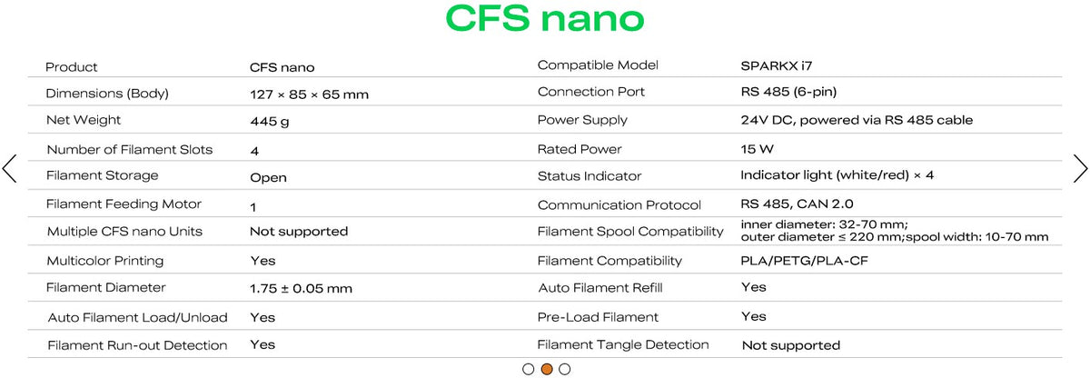 Creality SPARKX i7 Nano Combo 3D Printer, Multi Color High Speed Printer