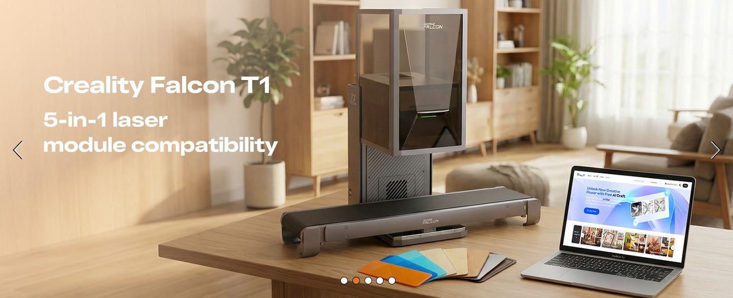 Creality Falcon T1 40W Diode Laser Cutter & Engraver