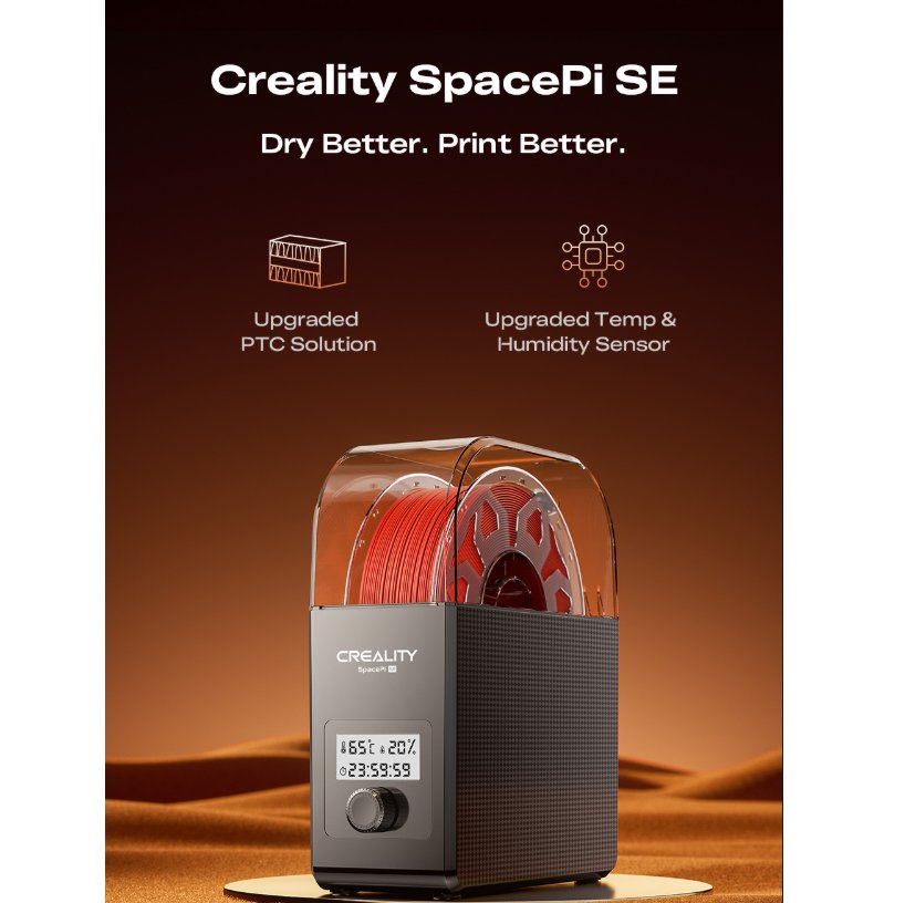 Creality SpacePi SE Filament Dryer Dehydrator Holder Keeping Dry for Printer Filamen Storage Singapore